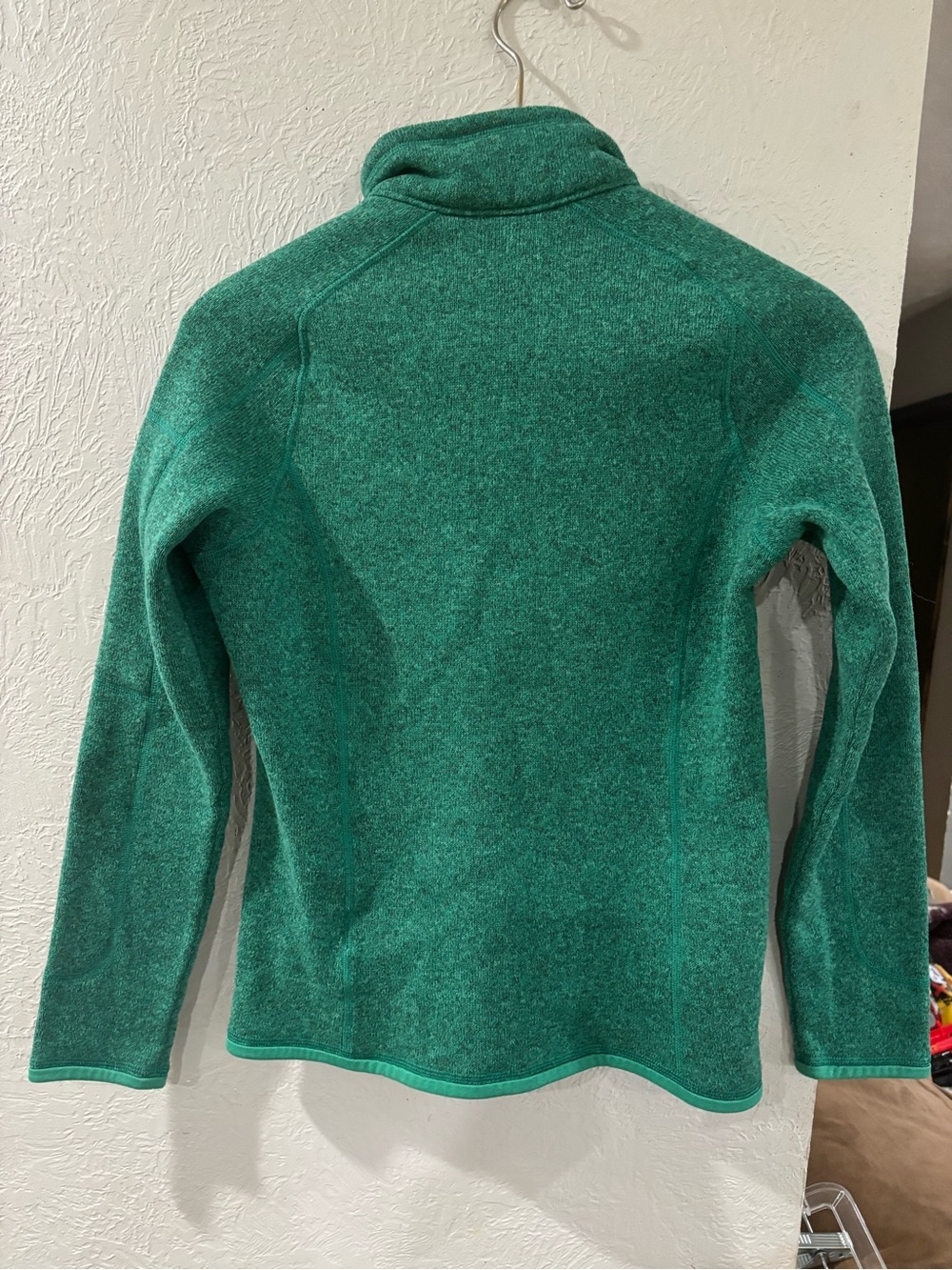 Patagonia Emerald Green Better Sweater Half Zip Pullover Sweater size Small - Picture 6 of 6